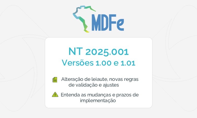 Nota Técnica MDFe 2025.001: Novas Regras da ANTT