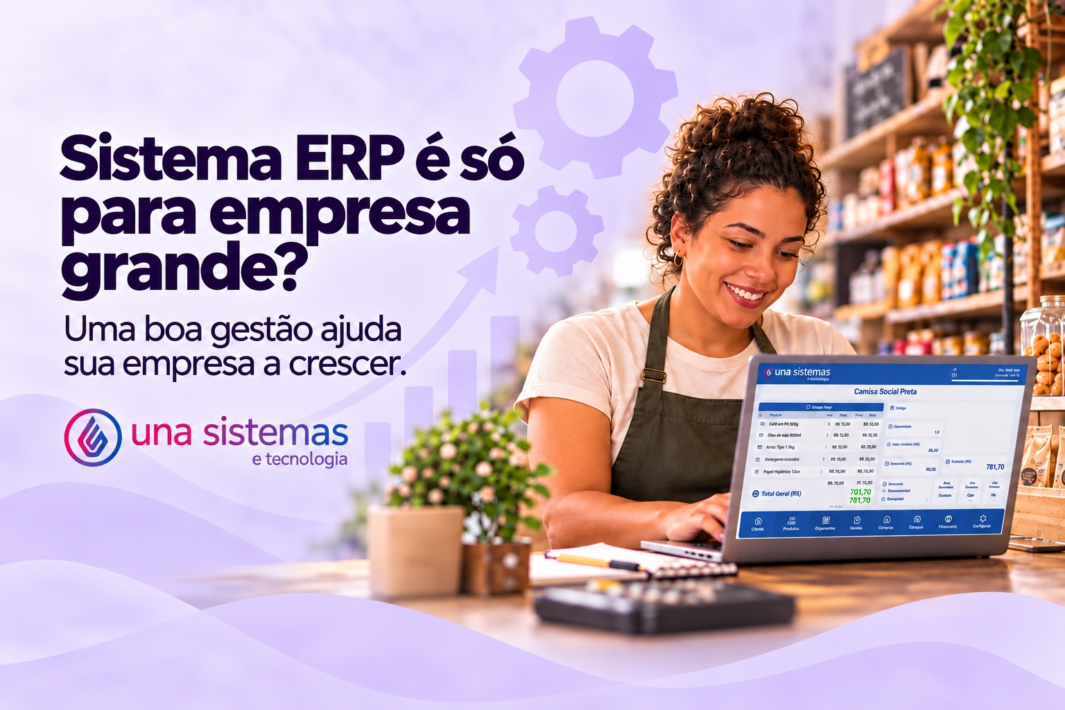 Una ERP sistema para pequenas empresas